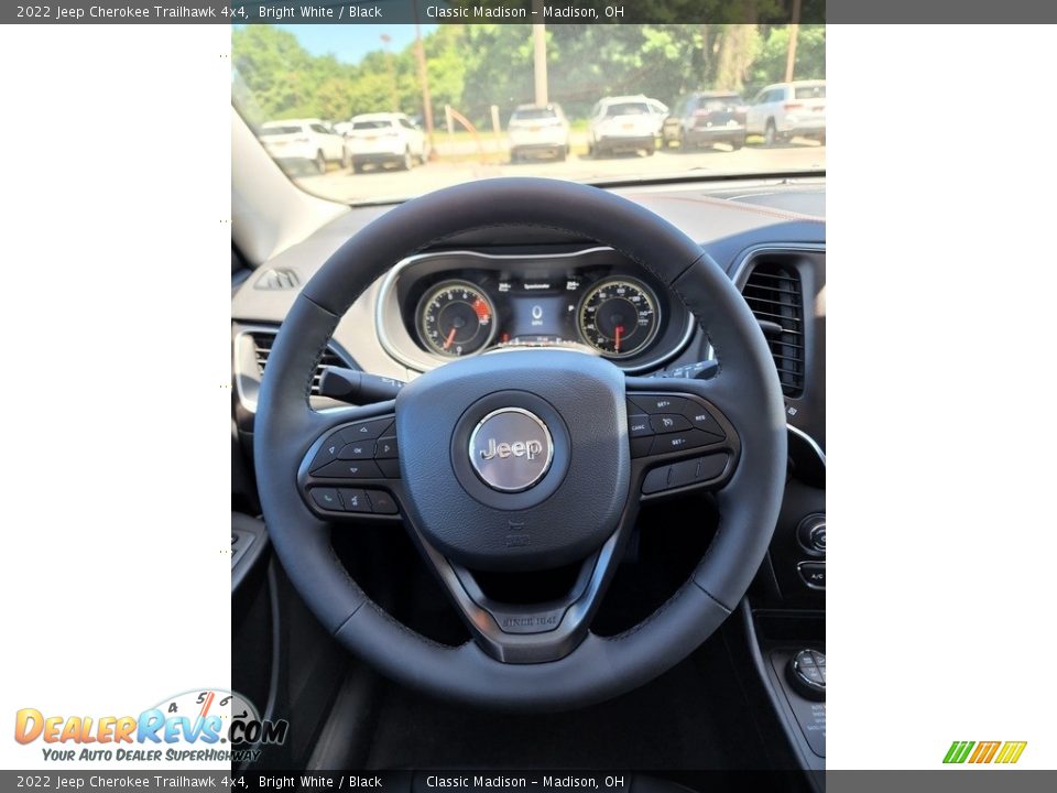 2022 Jeep Cherokee Trailhawk 4x4 Steering Wheel Photo #5