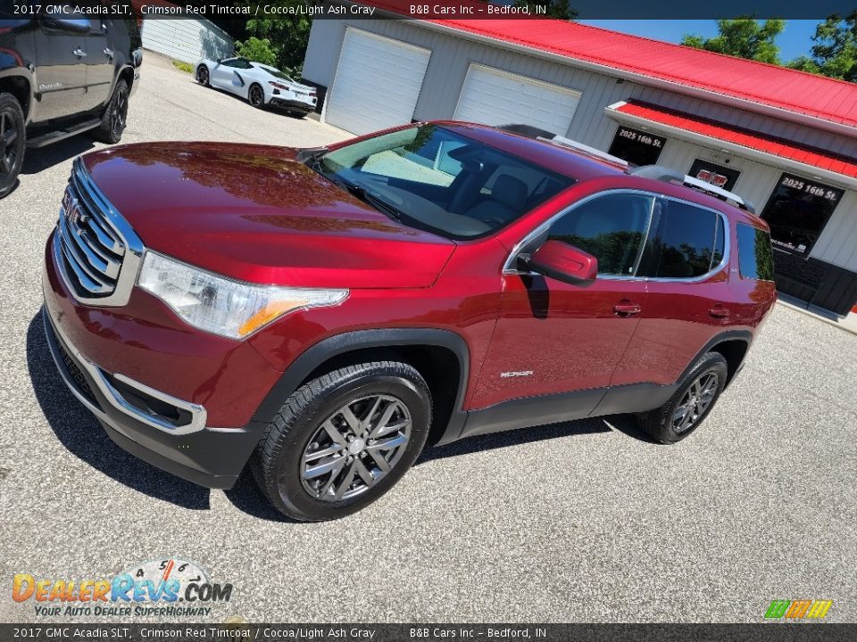 2017 GMC Acadia SLT Crimson Red Tintcoat / Cocoa/Light Ash Gray Photo #26