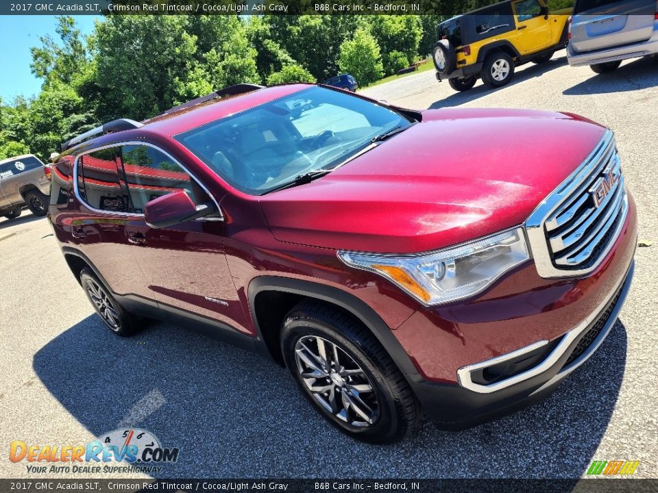 2017 GMC Acadia SLT Crimson Red Tintcoat / Cocoa/Light Ash Gray Photo #27