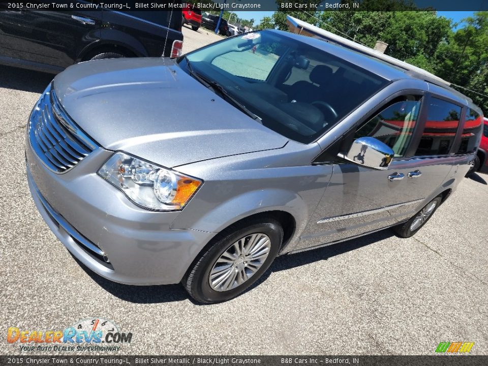 2015 Chrysler Town & Country Touring-L Billet Silver Metallic / Black/Light Graystone Photo #1