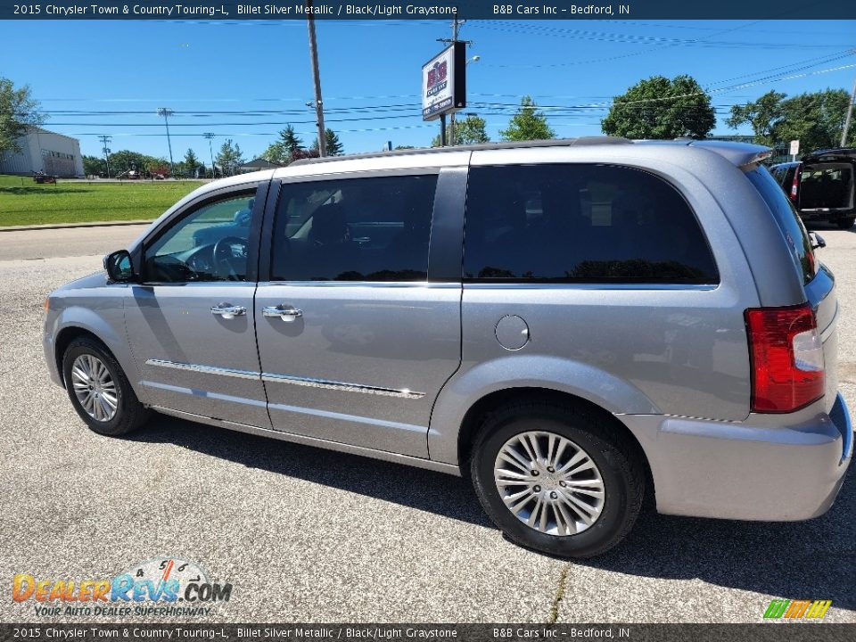 2015 Chrysler Town & Country Touring-L Billet Silver Metallic / Black/Light Graystone Photo #2