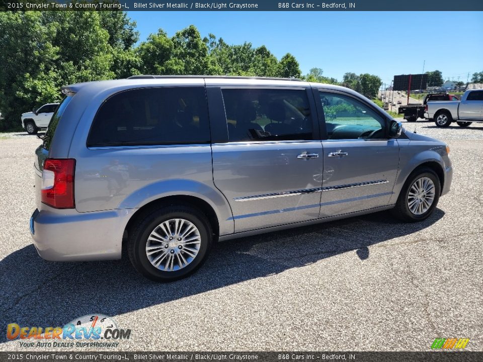 2015 Chrysler Town & Country Touring-L Billet Silver Metallic / Black/Light Graystone Photo #5