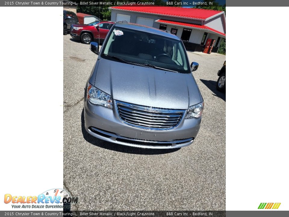 2015 Chrysler Town & Country Touring-L Billet Silver Metallic / Black/Light Graystone Photo #6