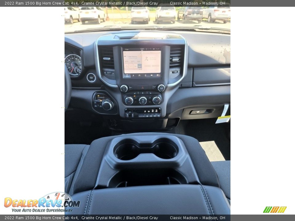 2022 Ram 1500 Big Horn Crew Cab 4x4 Granite Crystal Metallic / Black/Diesel Gray Photo #6