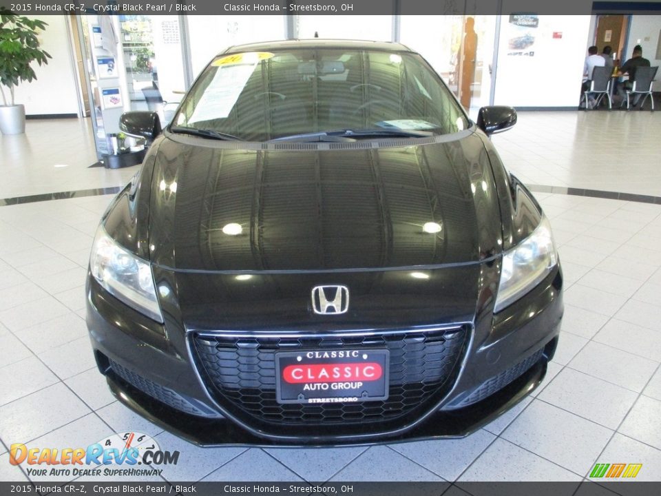 2015 Honda CR-Z Crystal Black Pearl / Black Photo #2