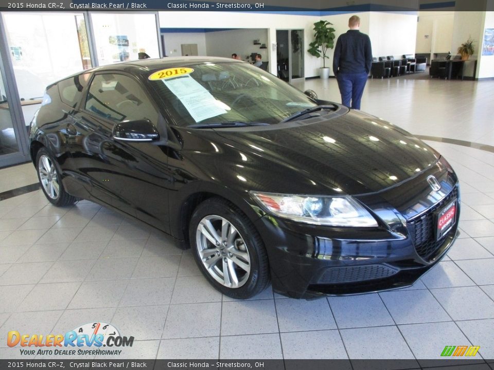 2015 Honda CR-Z Crystal Black Pearl / Black Photo #3