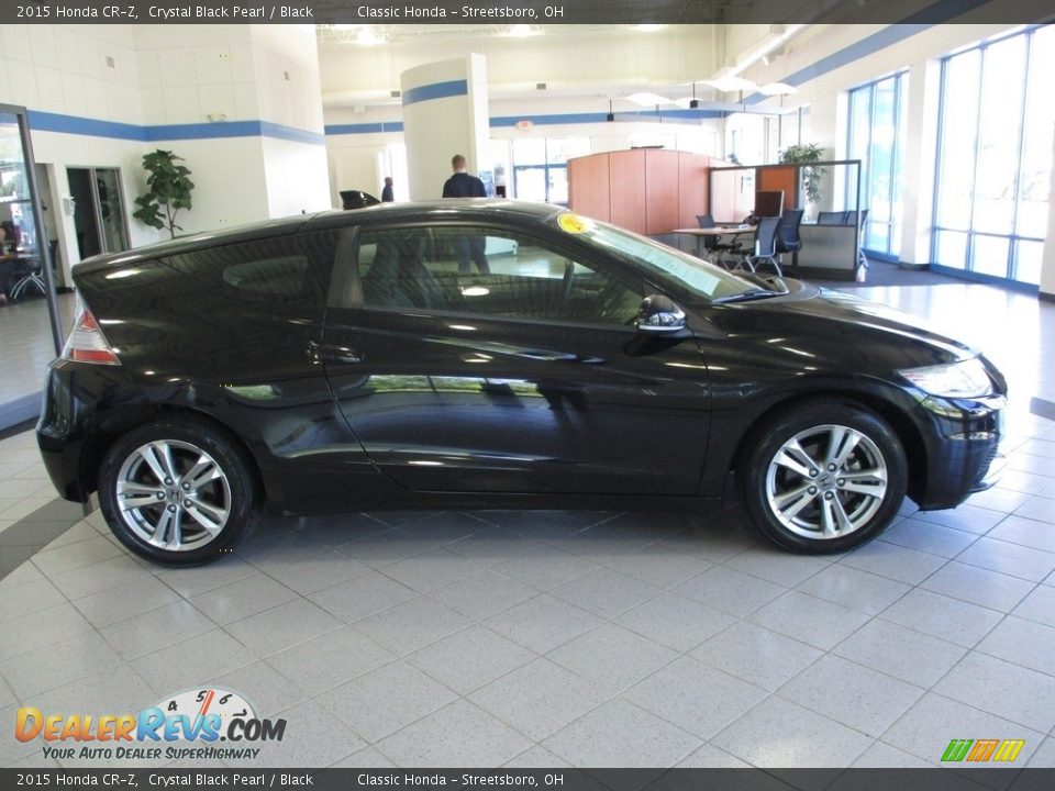 2015 Honda CR-Z Crystal Black Pearl / Black Photo #4