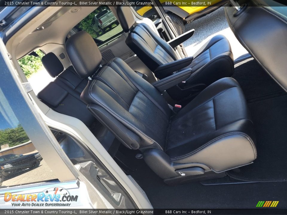 2015 Chrysler Town & Country Touring-L Billet Silver Metallic / Black/Light Graystone Photo #19