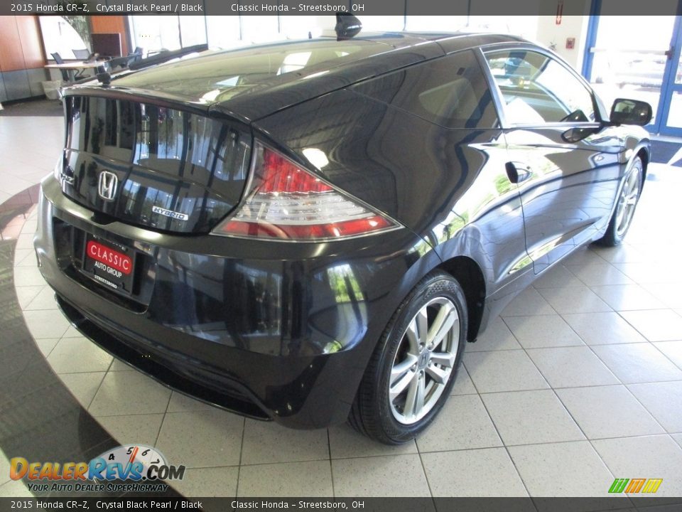 2015 Honda CR-Z Crystal Black Pearl / Black Photo #7