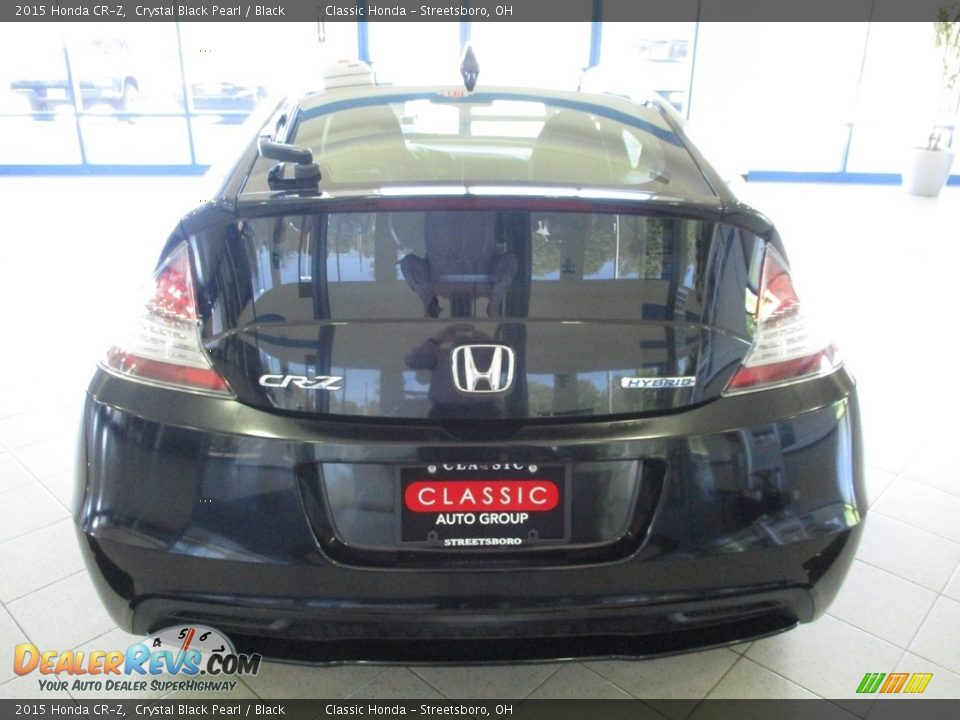 2015 Honda CR-Z Crystal Black Pearl / Black Photo #8