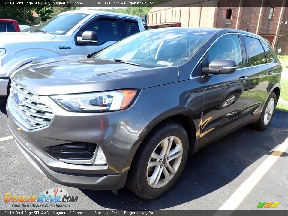 2019 Ford Edge SEL AWD Magnetic / Ebony Photo #1