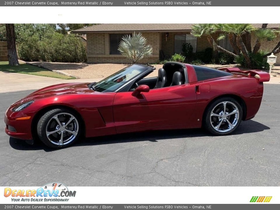 Monterey Red Metallic 2007 Chevrolet Corvette Coupe Photo #2