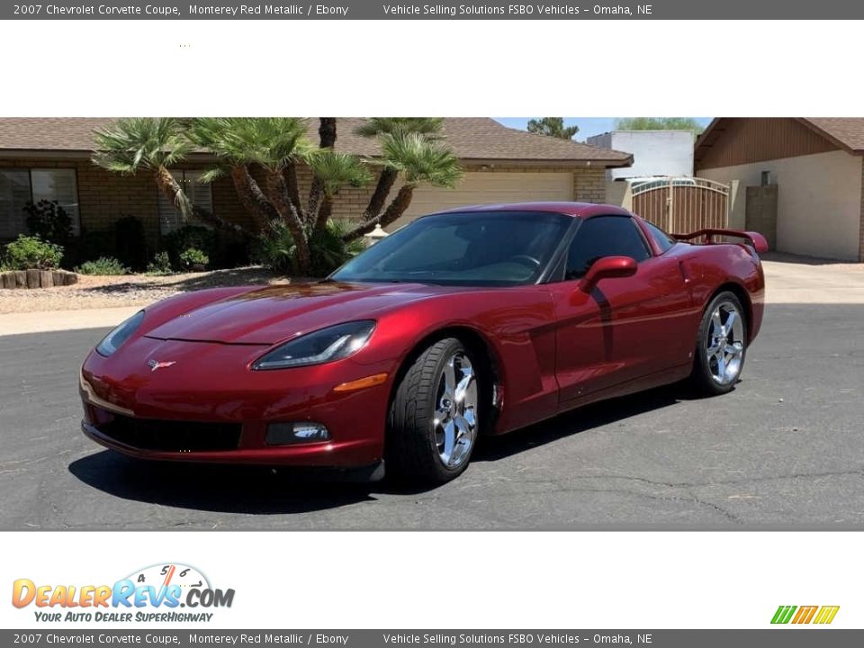 Monterey Red Metallic 2007 Chevrolet Corvette Coupe Photo #7