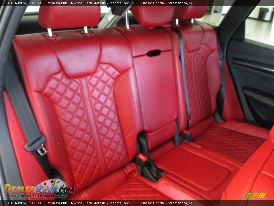 Rear Seat of 2018 Audi SQ5 3.0 TFSI Premium Plus Photo #23