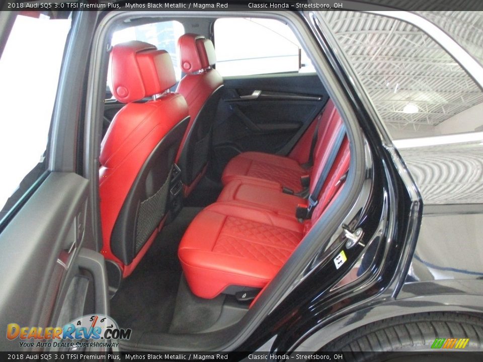 Rear Seat of 2018 Audi SQ5 3.0 TFSI Premium Plus Photo #25