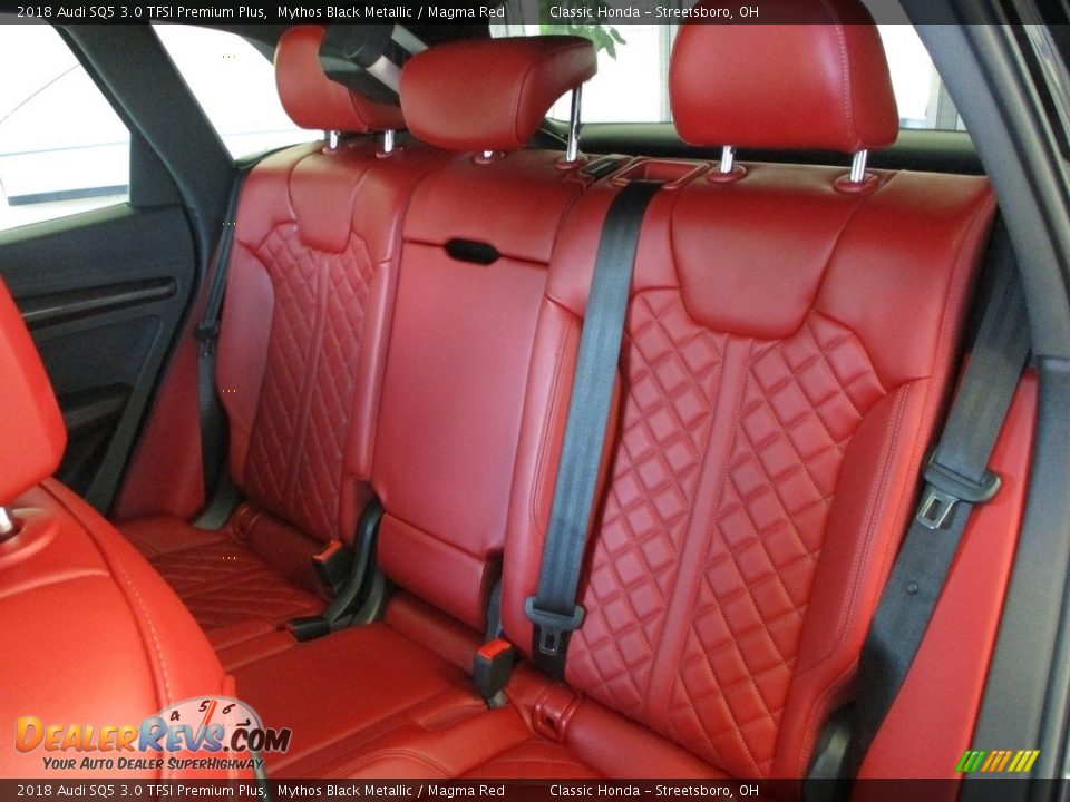 Rear Seat of 2018 Audi SQ5 3.0 TFSI Premium Plus Photo #26