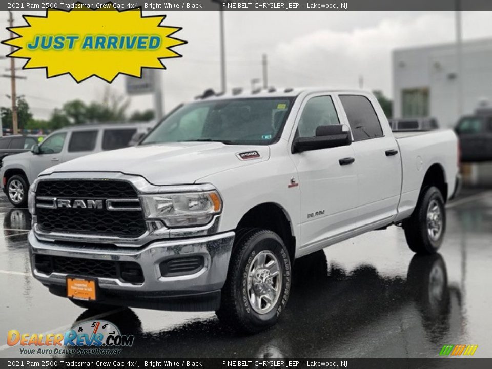 2021 Ram 2500 Tradesman Crew Cab 4x4 Bright White / Black Photo #1