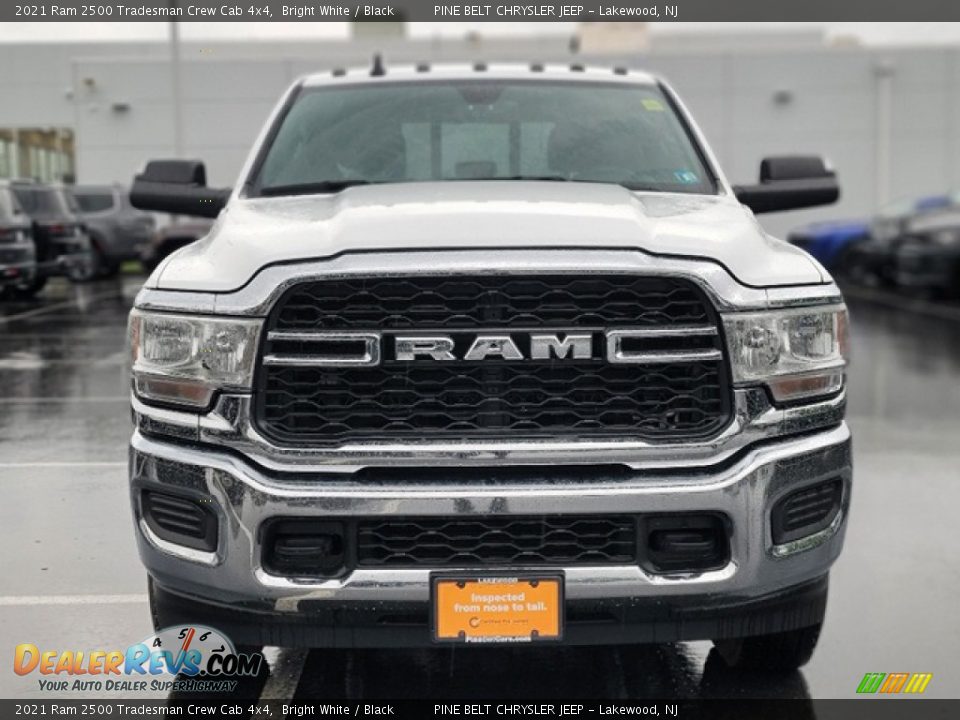 2021 Ram 2500 Tradesman Crew Cab 4x4 Bright White / Black Photo #4