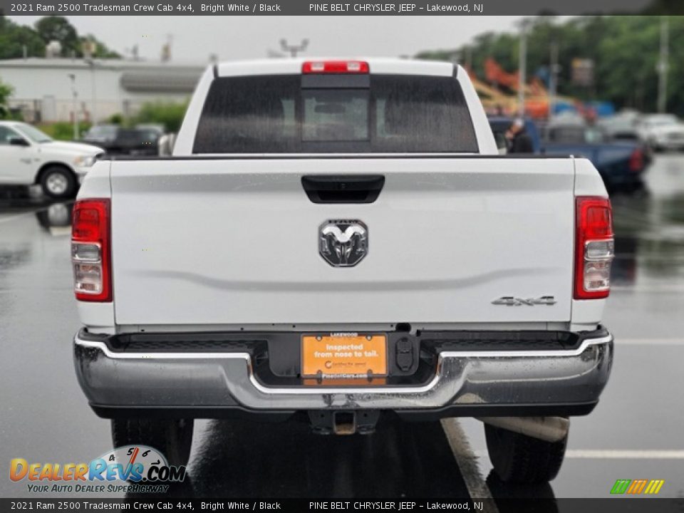 2021 Ram 2500 Tradesman Crew Cab 4x4 Bright White / Black Photo #7