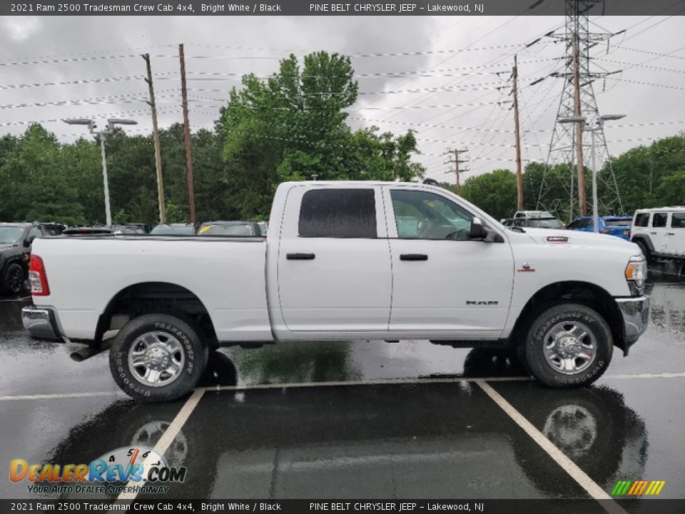 2021 Ram 2500 Tradesman Crew Cab 4x4 Bright White / Black Photo #9