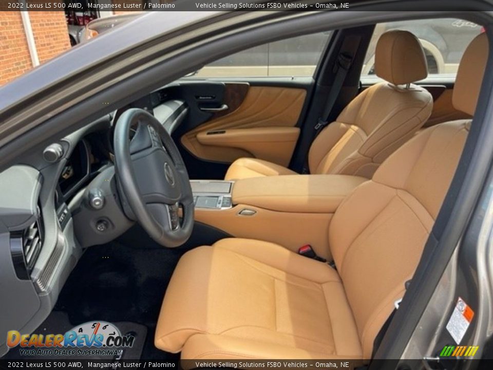 Front Seat of 2022 Lexus LS 500 AWD Photo #3