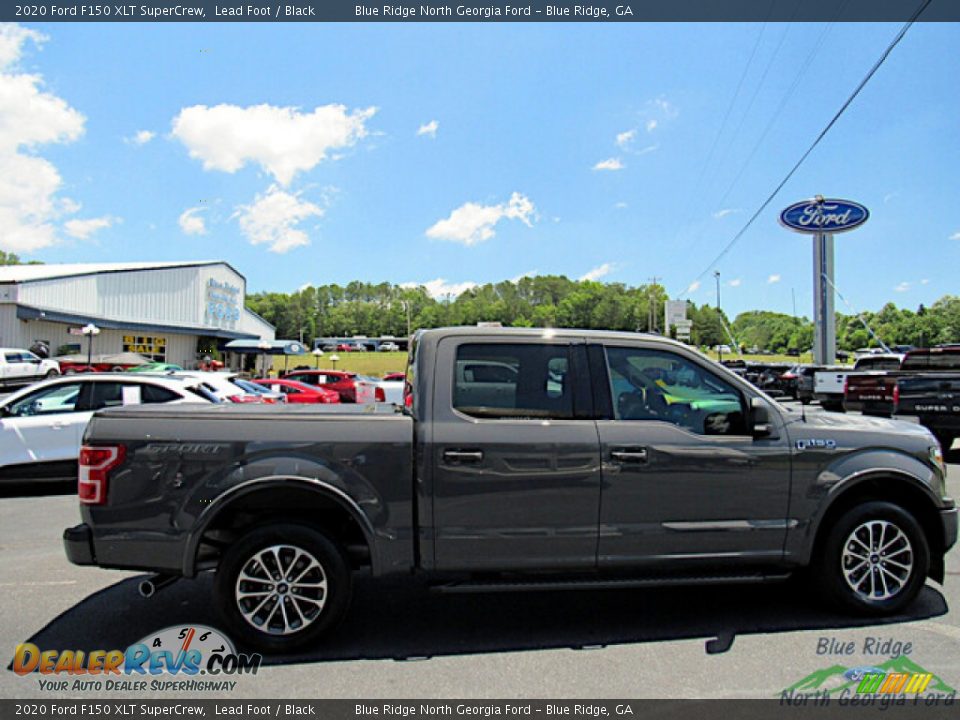 2020 Ford F150 XLT SuperCrew Lead Foot / Black Photo #6