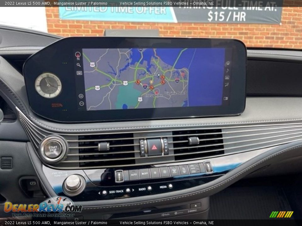 Navigation of 2022 Lexus LS 500 AWD Photo #5