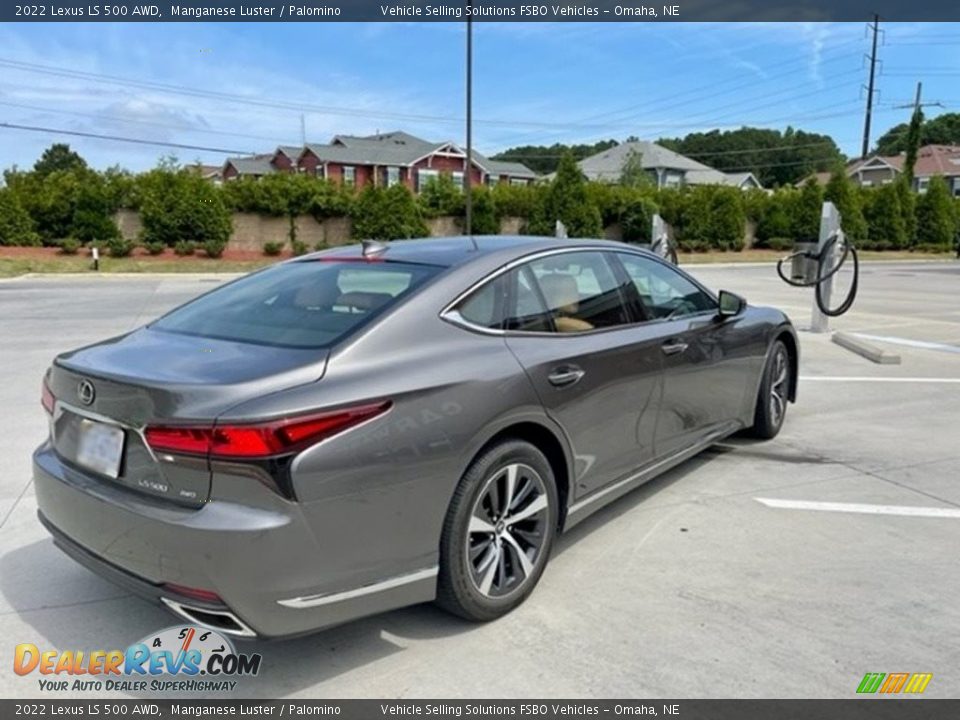 2022 Lexus LS 500 AWD Manganese Luster / Palomino Photo #6