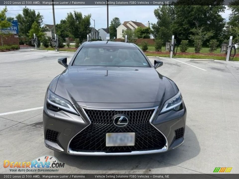 2022 Lexus LS 500 AWD Manganese Luster / Palomino Photo #7