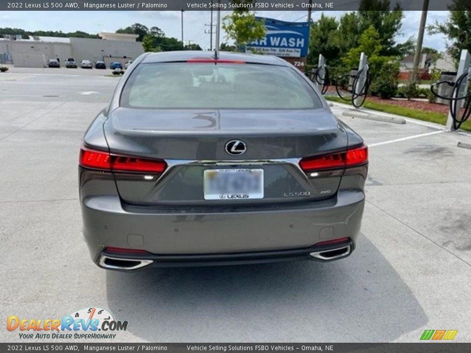 2022 Lexus LS 500 AWD Manganese Luster / Palomino Photo #8