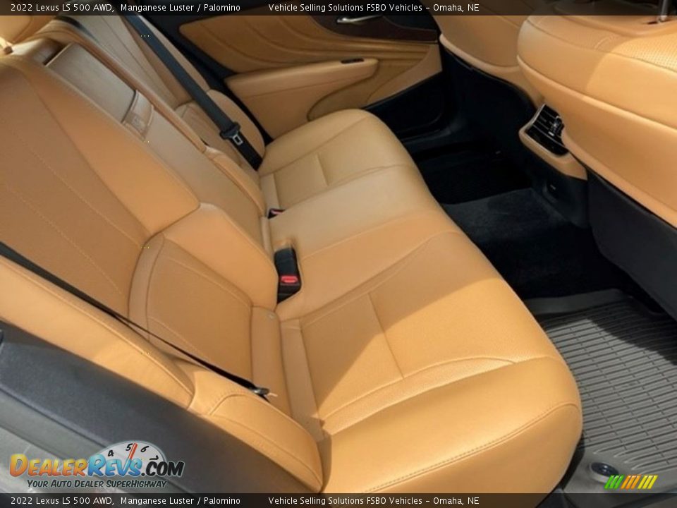 Rear Seat of 2022 Lexus LS 500 AWD Photo #11