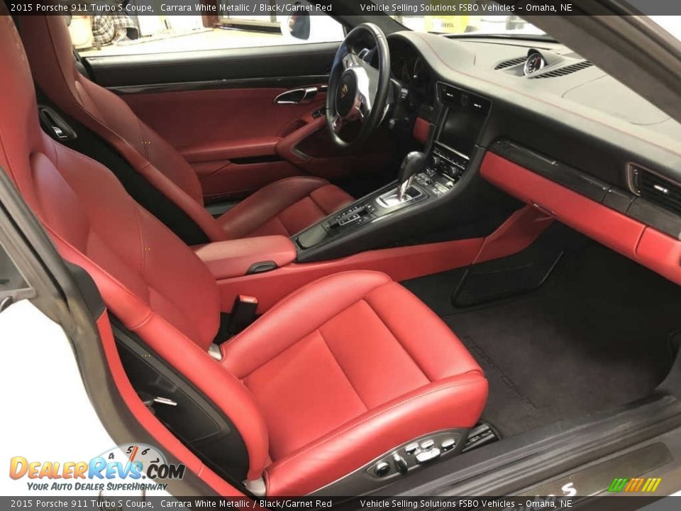 Front Seat of 2015 Porsche 911 Turbo S Coupe Photo #3