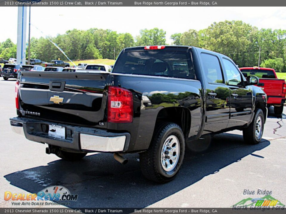 2013 Chevrolet Silverado 1500 LS Crew Cab Black / Dark Titanium Photo #5