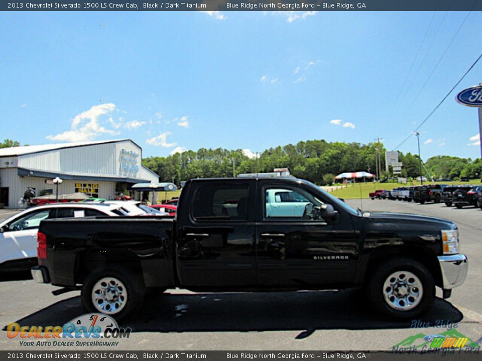 2013 Chevrolet Silverado 1500 LS Crew Cab Black / Dark Titanium Photo #6