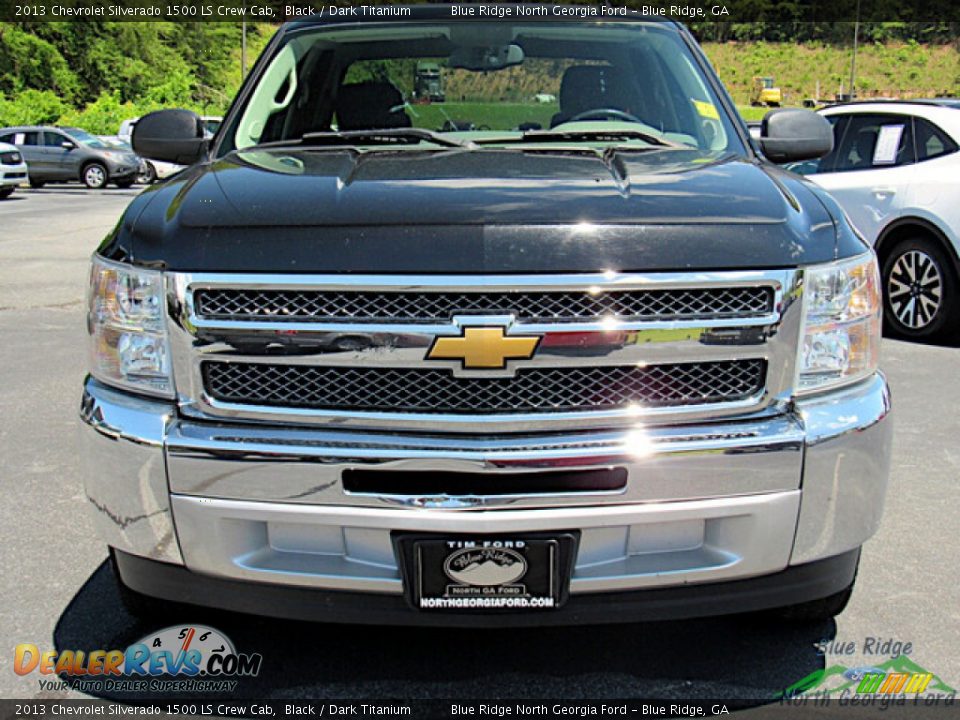 2013 Chevrolet Silverado 1500 LS Crew Cab Black / Dark Titanium Photo #8