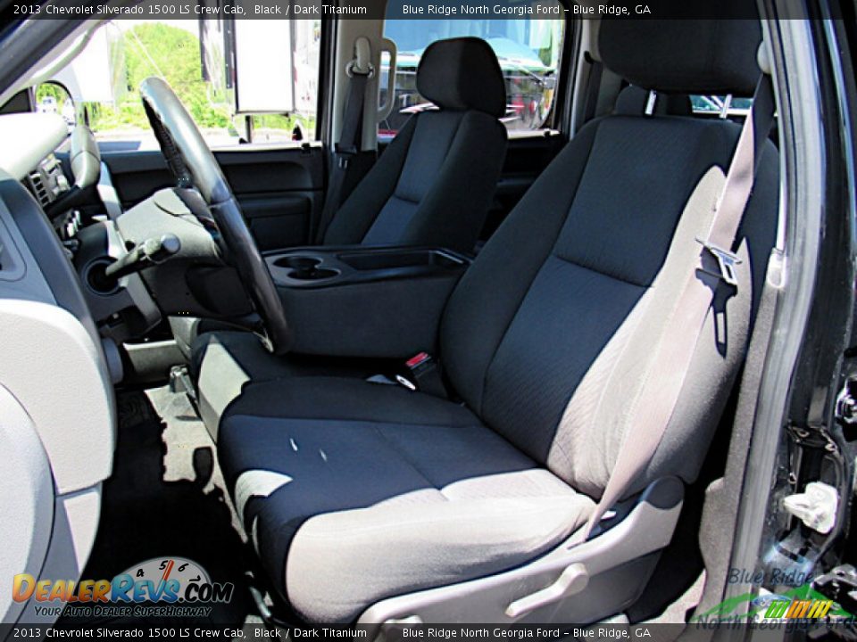 2013 Chevrolet Silverado 1500 LS Crew Cab Black / Dark Titanium Photo #11