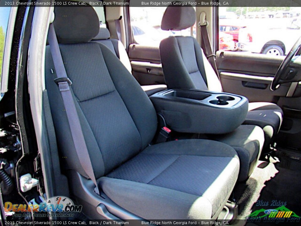 2013 Chevrolet Silverado 1500 LS Crew Cab Black / Dark Titanium Photo #12