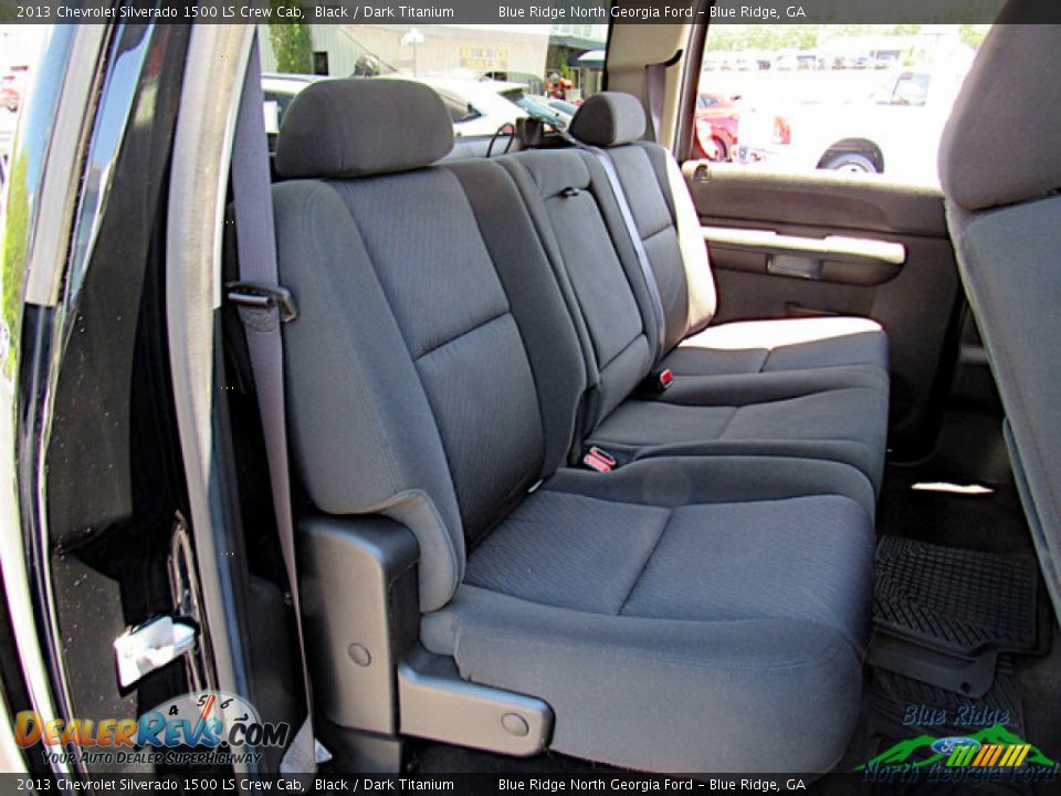 2013 Chevrolet Silverado 1500 LS Crew Cab Black / Dark Titanium Photo #13