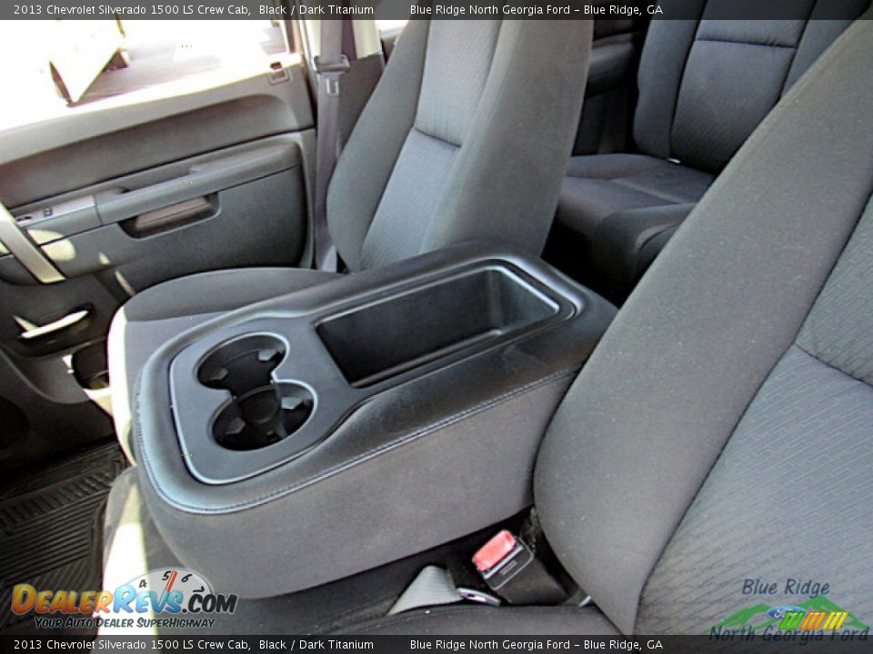 2013 Chevrolet Silverado 1500 LS Crew Cab Black / Dark Titanium Photo #19