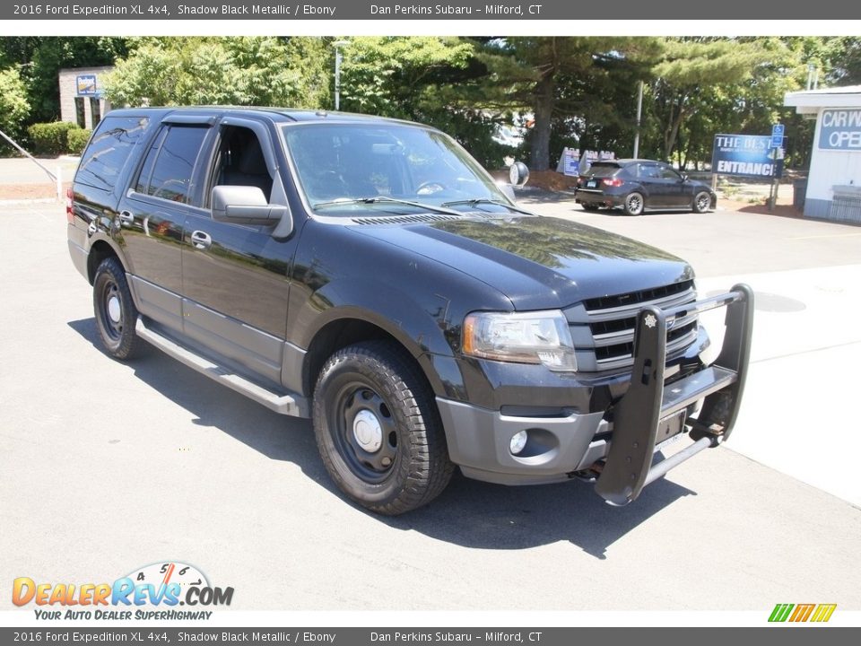 2016 Ford Expedition XL 4x4 Shadow Black Metallic / Ebony Photo #3