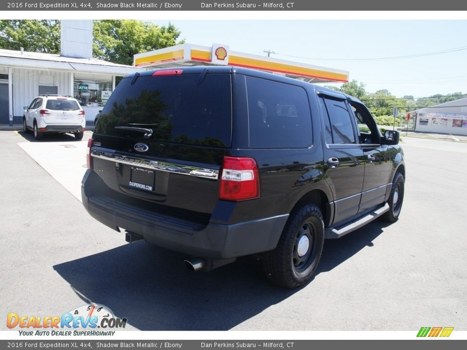 2016 Ford Expedition XL 4x4 Shadow Black Metallic / Ebony Photo #5