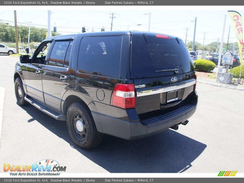 2016 Ford Expedition XL 4x4 Shadow Black Metallic / Ebony Photo #7