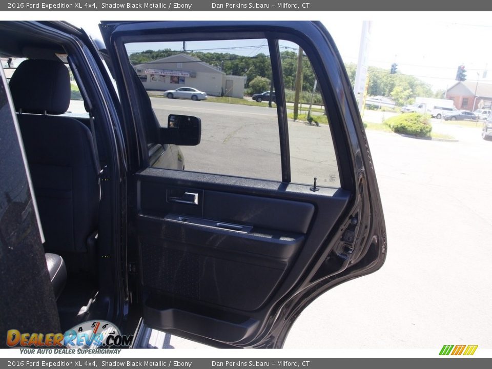 2016 Ford Expedition XL 4x4 Shadow Black Metallic / Ebony Photo #14