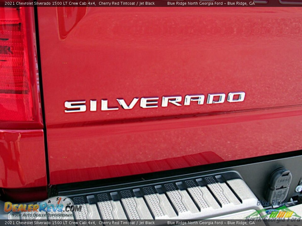 2021 Chevrolet Silverado 1500 LT Crew Cab 4x4 Cherry Red Tintcoat / Jet Black Photo #29