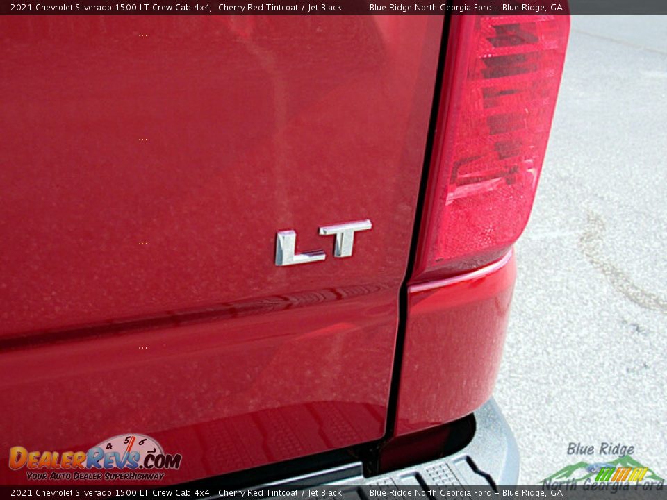 2021 Chevrolet Silverado 1500 LT Crew Cab 4x4 Cherry Red Tintcoat / Jet Black Photo #30