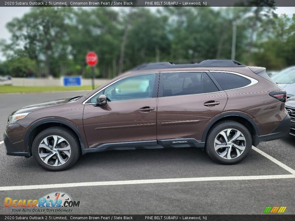 2020 Subaru Outback 2.5i Limited Cinnamon Brown Pearl / Slate Black Photo #8