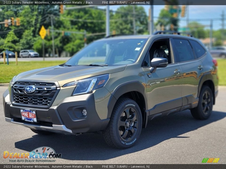 2022 Subaru Forester Wilderness Autumn Green Metallic / Black Photo #1