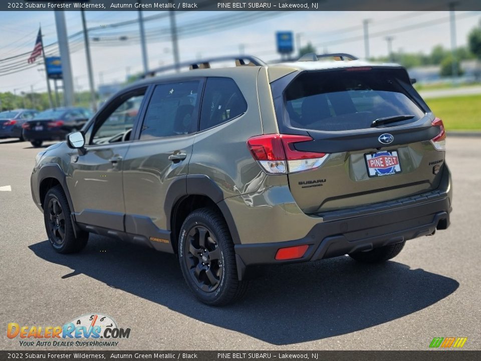 2022 Subaru Forester Wilderness Autumn Green Metallic / Black Photo #6