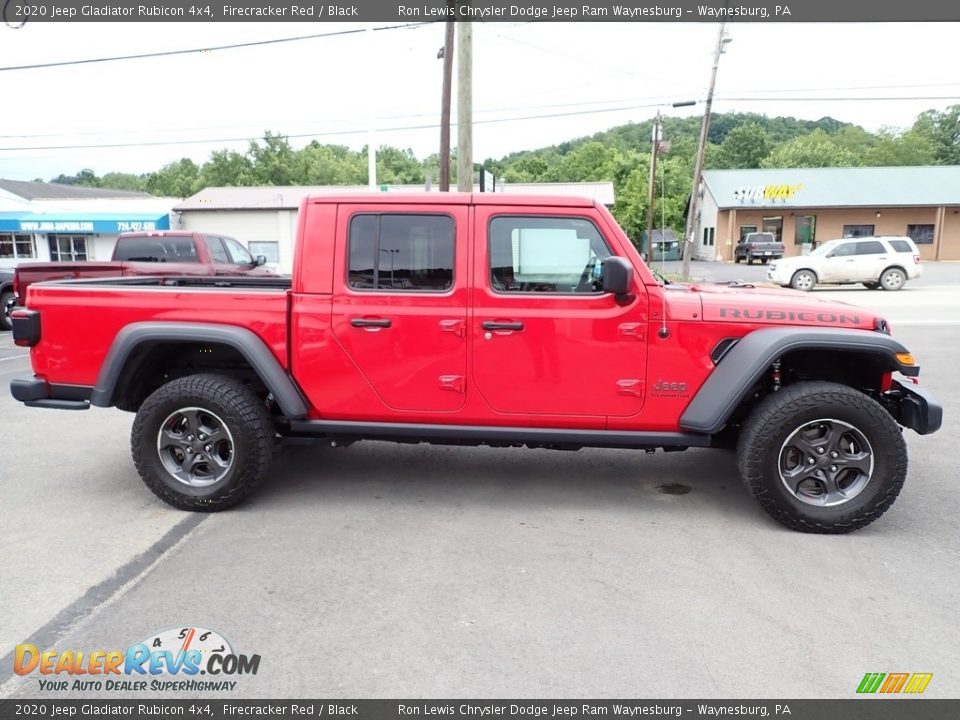 2020 Jeep Gladiator Rubicon 4x4 Firecracker Red / Black Photo #6