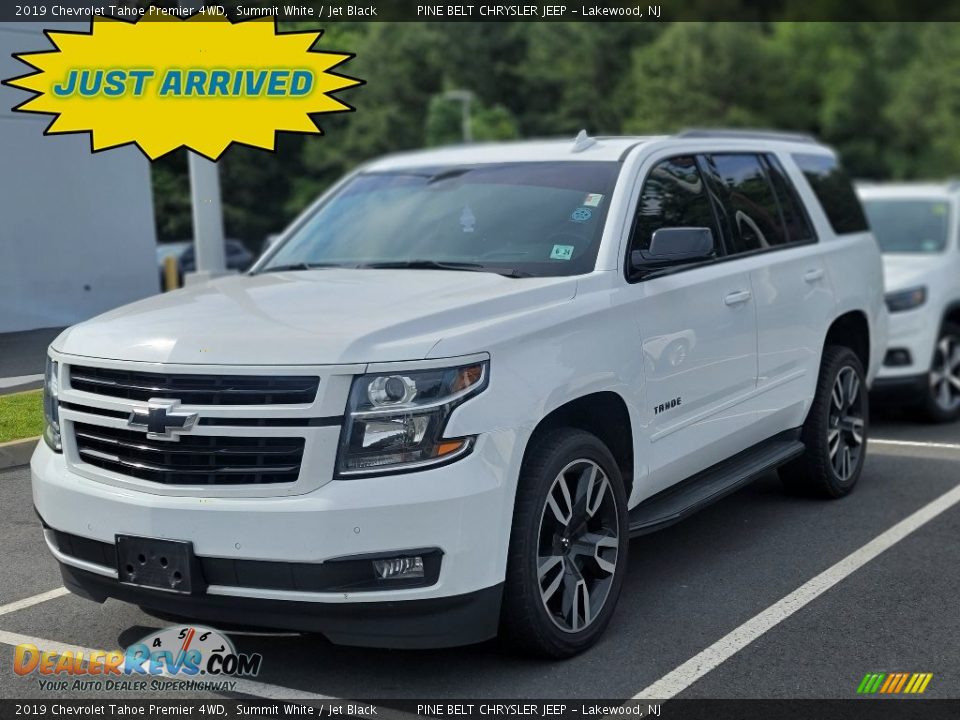 2019 Chevrolet Tahoe Premier 4WD Summit White / Jet Black Photo #1